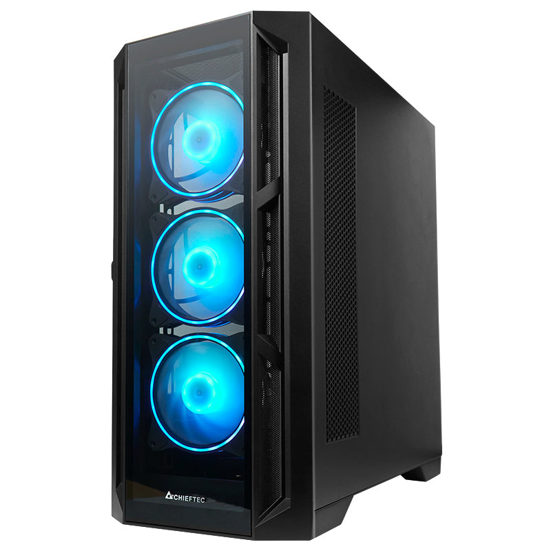 Chieftec APEX GA-01B-TG-OP ATX Midi Tower Schwarz