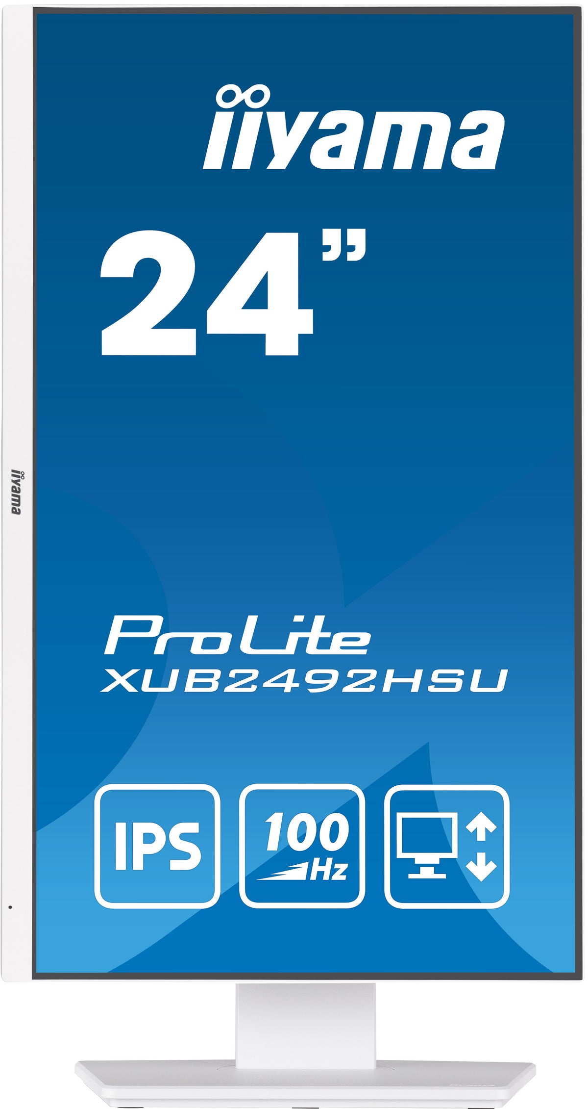 iiyama XUB2492HSU-W6 Computer Monitor 60.5 cm (23.8") 1920 x 1080 Pixels Full HD LED White