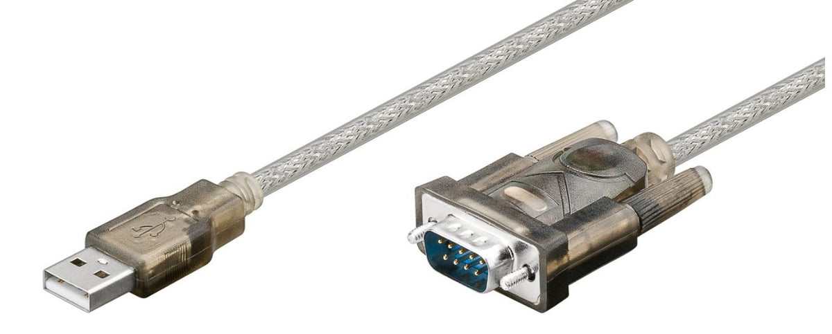 Microconnect 68875 Serien-Kabel Transparent 1,5 m USB Typ-A