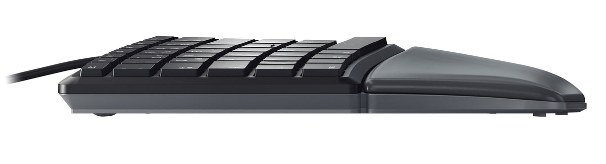 CHERRY KC 4500 ERGO Tastatur Universal USB QWERTY UK Englisch Schwarz