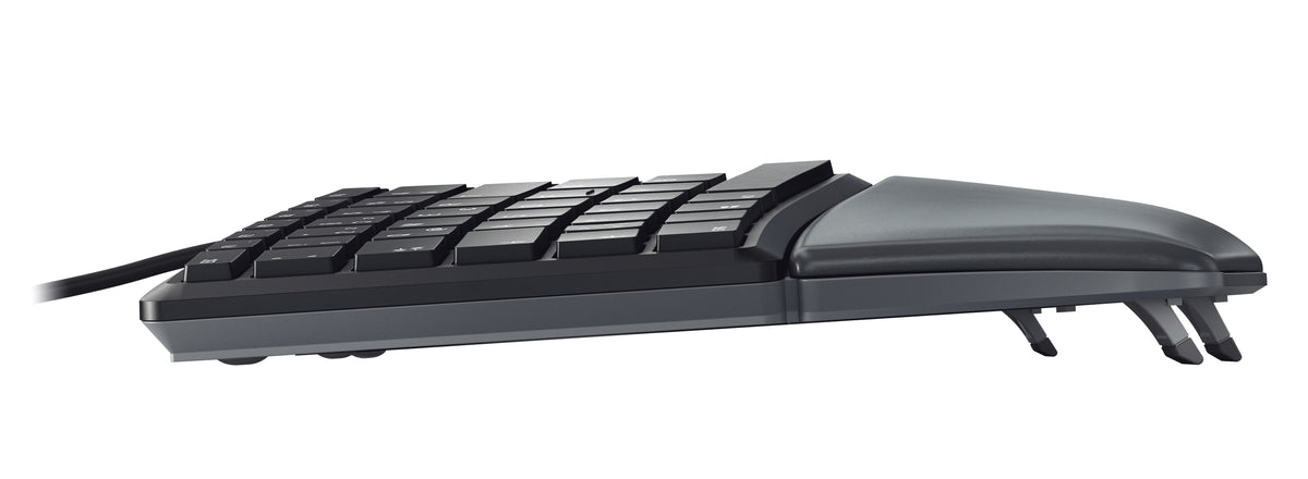 CHERRY KC 4500 ERGO Tastatur Universal USB QWERTY UK Englisch Schwarz