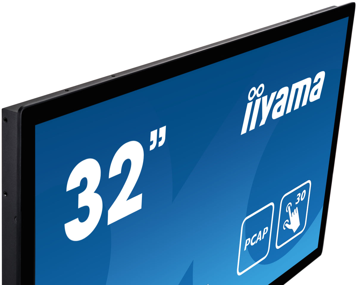 iiyama ProLite TF3215MC-B2AG Computerbildschirm 80 cm (31.5") 1920 x 1080 Pixel Full HD LED Touchscreen Kiosk Schwarz