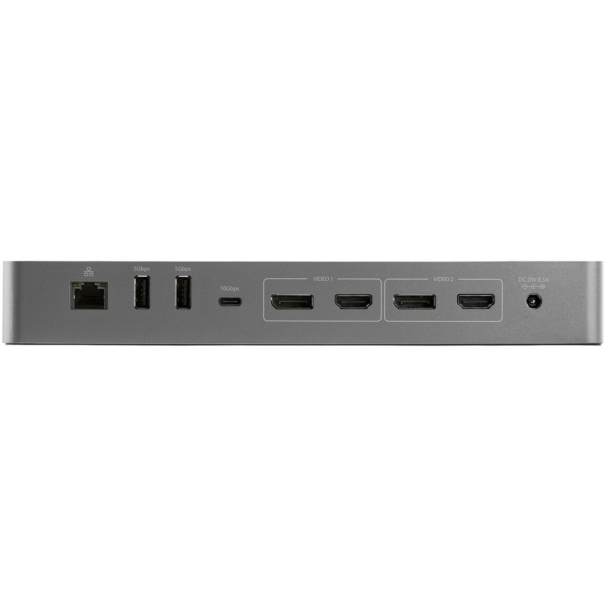 StarTech.com Thunderbolt 3 Dock mit USB-C Host-Kompatibilität - Dual 4K 60Hz DisplayPort 1.4 oder Dual HDMI Monitore - Single 8K - TB3/USB-C Laptop Docking Station - 96W PD, 5xUSB - 10 Gbit/s