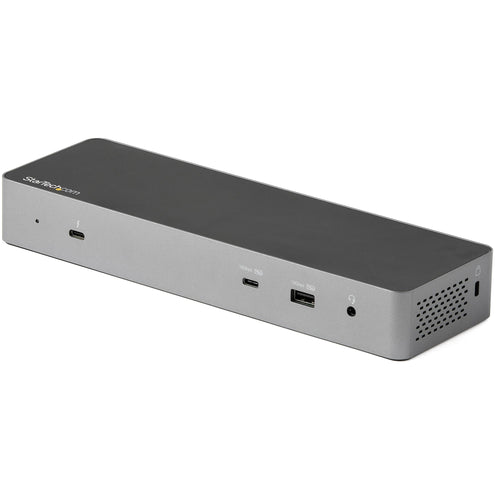 StarTech.com Thunderbolt 3 Dock mit USB-C Host-Kompatibilität - Dual 4K 60Hz DisplayPort 1.4 oder Dual HDMI Monitore - Single 8K - TB3/USB-C Laptop Docking Station - 96W PD, 5xUSB - 10 Gbit/s