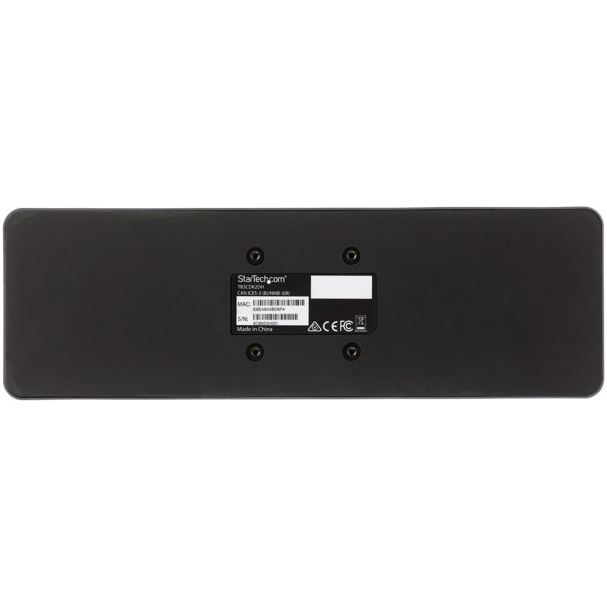 StarTech.com Thunderbolt 3 Dock mit USB-C Host-Kompatibilität - Dual 4K 60Hz DisplayPort 1.4 oder Dual HDMI Monitore - Single 8K - TB3/USB-C Laptop Docking Station - 96W PD, 5xUSB - 10 Gbit/s