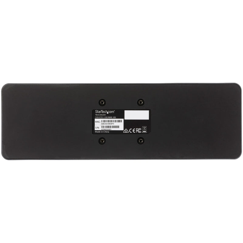 StarTech.com Thunderbolt 3 Dock mit USB-C Host-Kompatibilität - Dual 4K 60Hz DisplayPort 1.4 oder Dual HDMI Monitore - Single 8K - TB3/USB-C Laptop Docking Station - 96W PD, 5xUSB - 10 Gbit/s