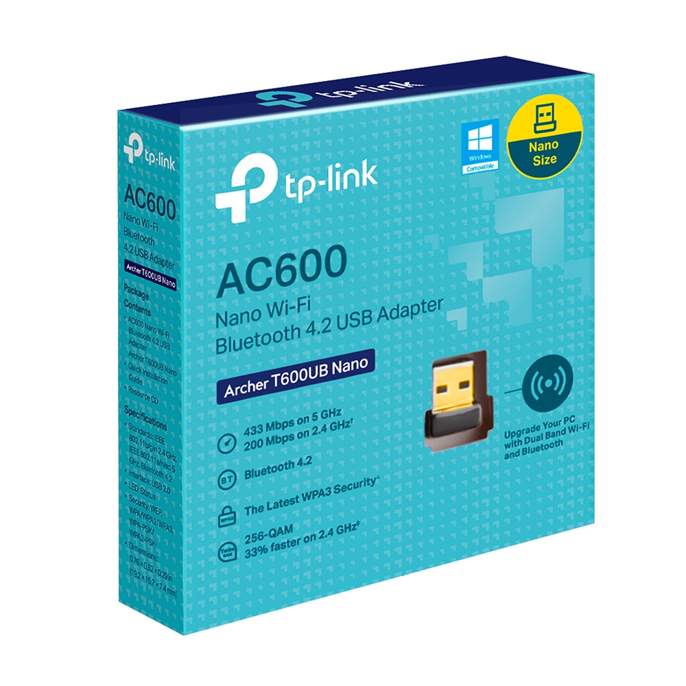TP-Link ARCHER T600UB NANO Netzwerkkarte WLAN 433 Mbit/s