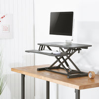 LogiLink EO0033 Flachbildschirm-Tischhalterung Tisch/Bank Schwarz