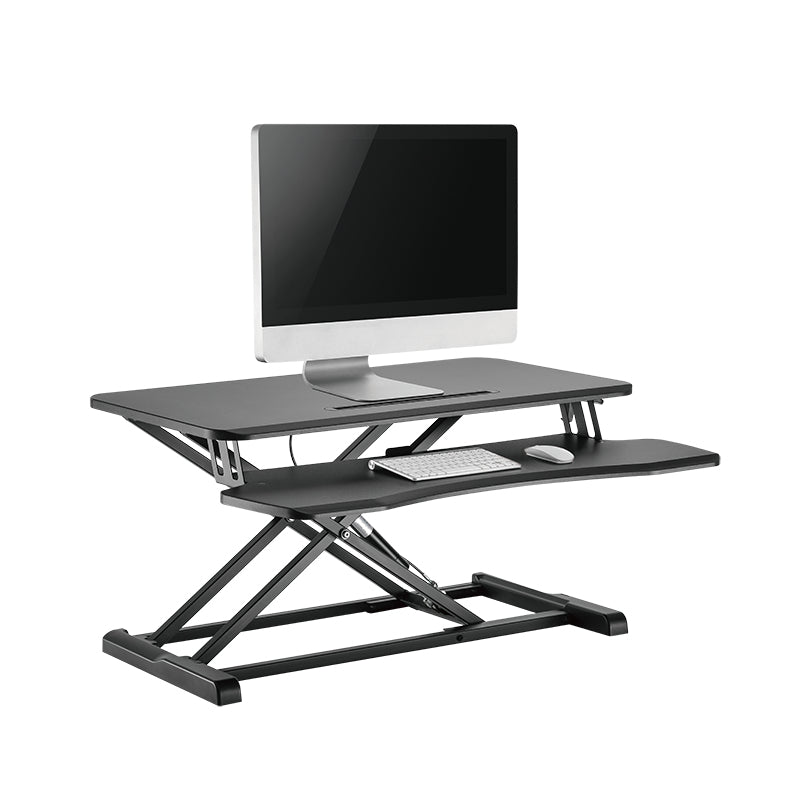 LogiLink EO0033 Flachbildschirm-Tischhalterung Tisch/Bank Schwarz