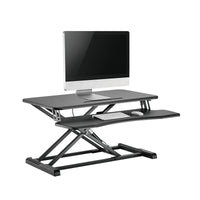 LogiLink EO0033 Flachbildschirm-Tischhalterung Tisch/Bank Schwarz