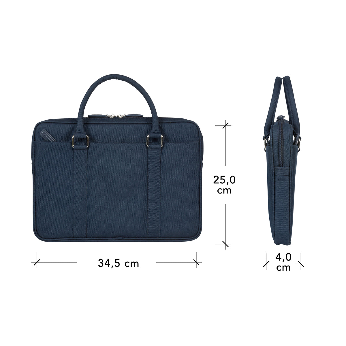 dbramante1928 Stelvio 35,6 cm (14") Aktenkoffer Blau