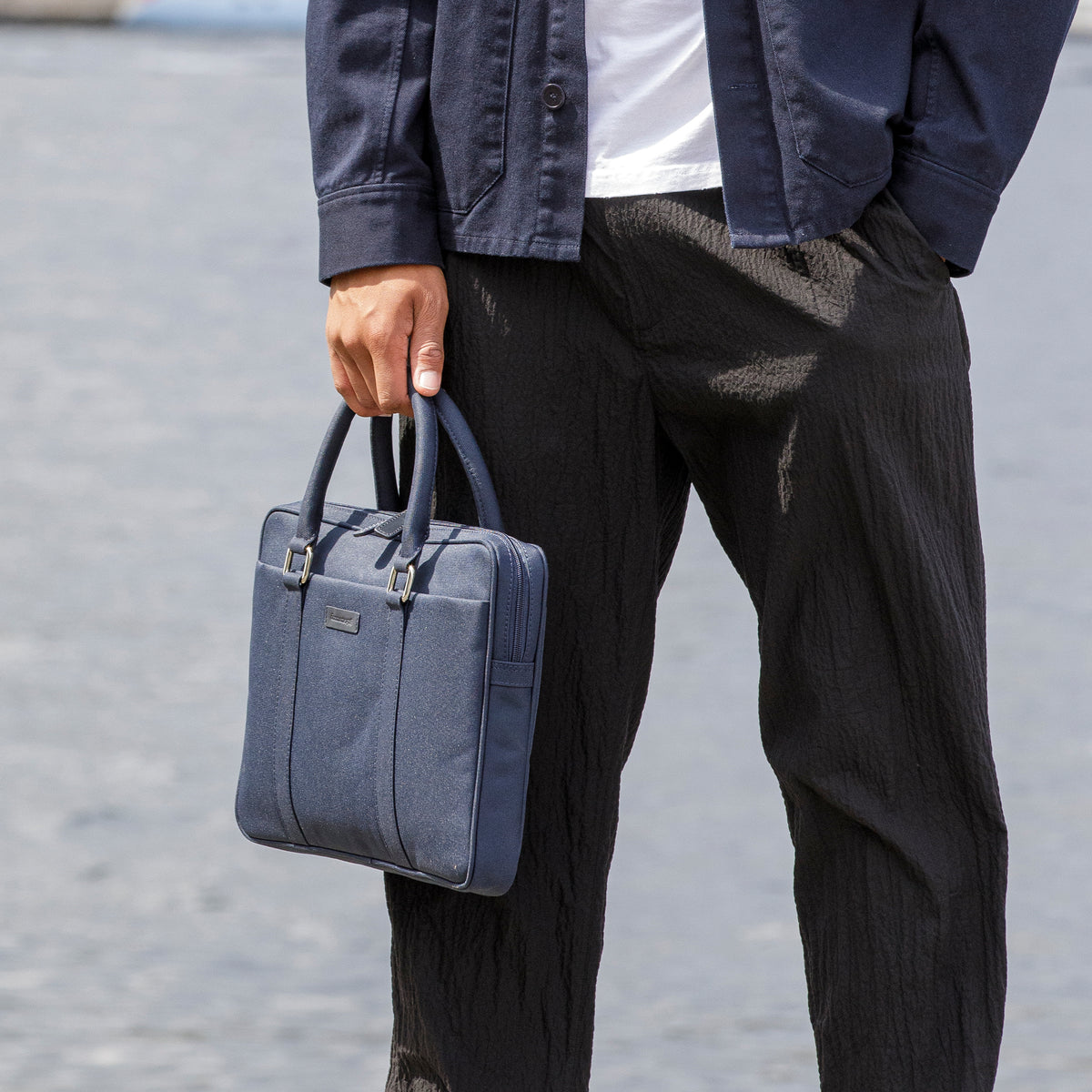 dbramante1928 Stelvio 35,6 cm (14") Aktenkoffer Blau