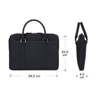 dbramante1928 Stelvio 35,6 cm (14") Aktenkoffer Schwarz