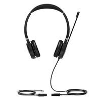 Yealink YHS36 Kopfhörer Kabelgebunden Kopfband Büro/Callcenter Schwarz, Silber