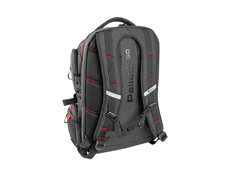 GENESIS Pallad 550 43,9 cm (17.3") Rucksack Schwarz, Rot