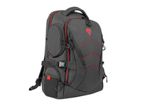 GENESIS Pallad 550 43,9 cm (17.3") Rucksack Schwarz, Rot