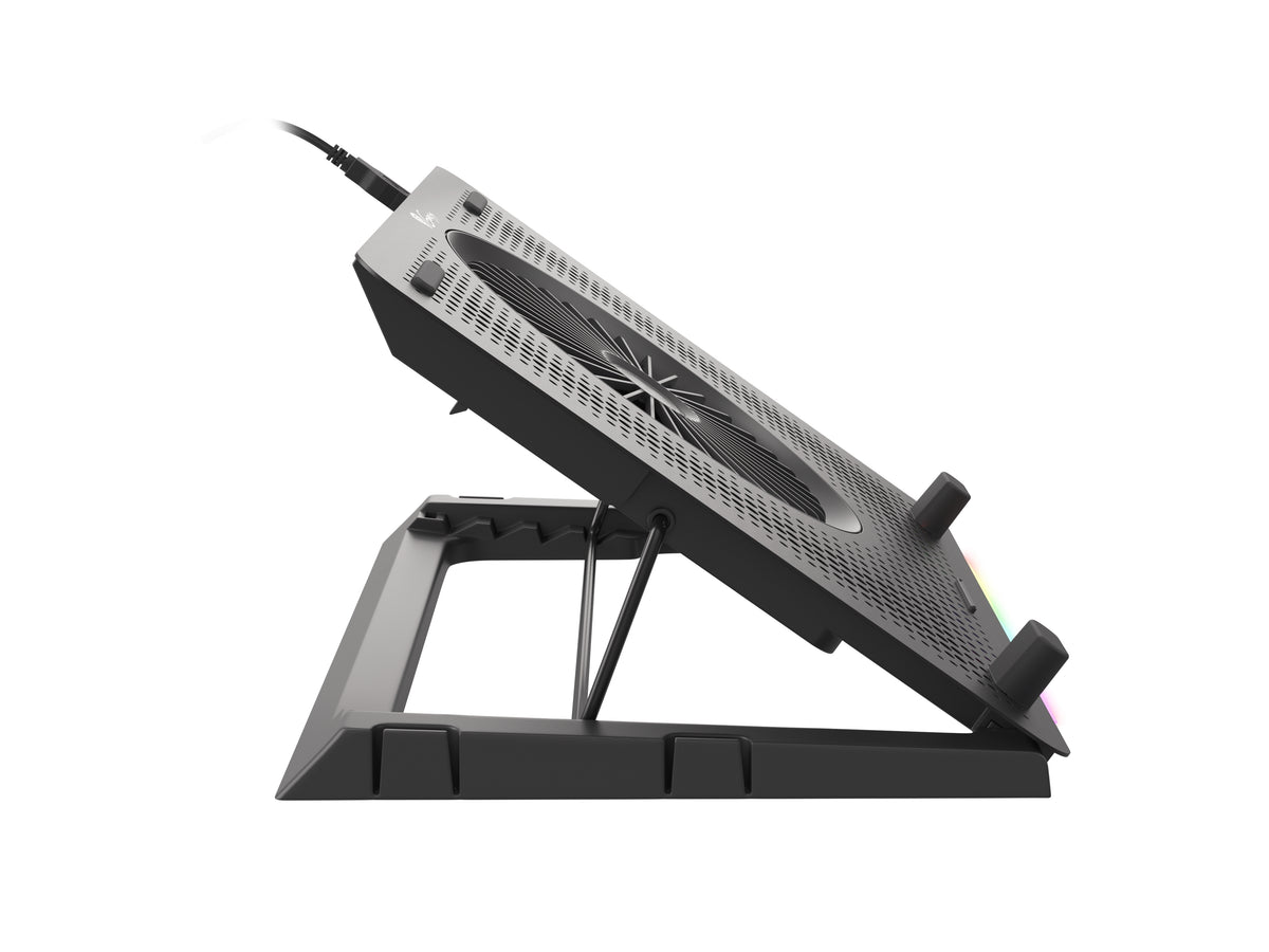 GENESIS Oxid 450 Llaptop-Kühlpad 39,6 cm (15.6") 2400 RPM Schwarz