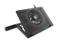 GENESIS Oxid 450 Llaptop-Kühlpad 39,6 cm (15.6") 2400 RPM Schwarz