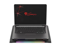 GENESIS Oxid 450 Llaptop-Kühlpad 39,6 cm (15.6") 2400 RPM Schwarz