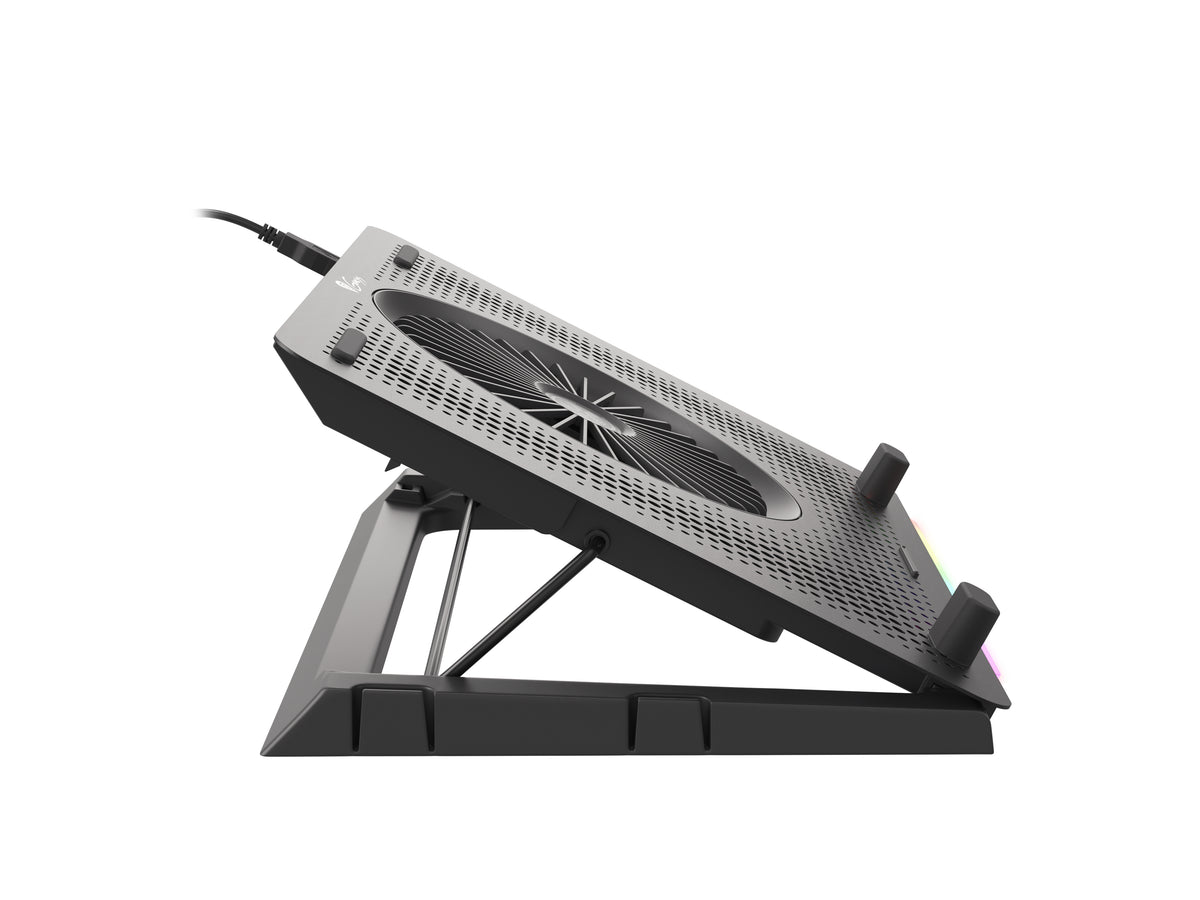 GENESIS Oxid 450 Llaptop-Kühlpad 39,6 cm (15.6") 2400 RPM Schwarz