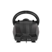 GENESIS Seaborg 400 Schwarz, Silber USB Lenkrad + Pedale Nintendo Switch, PC, PlayStation 4, Playstation 3, Xbox 360, Xbox One, Xbox One S, Xbox One X