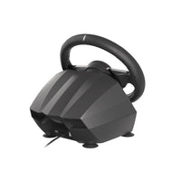 GENESIS Seaborg 400 Schwarz, Silber USB Lenkrad + Pedale Nintendo Switch, PC, PlayStation 4, Playstation 3, Xbox 360, Xbox One, Xbox One S, Xbox One X