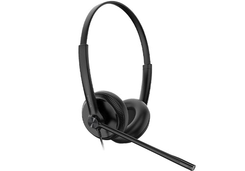 Yealink YHS34 Kopfhörer Kabelgebunden Kopfband Anrufe/Musik Schwarz