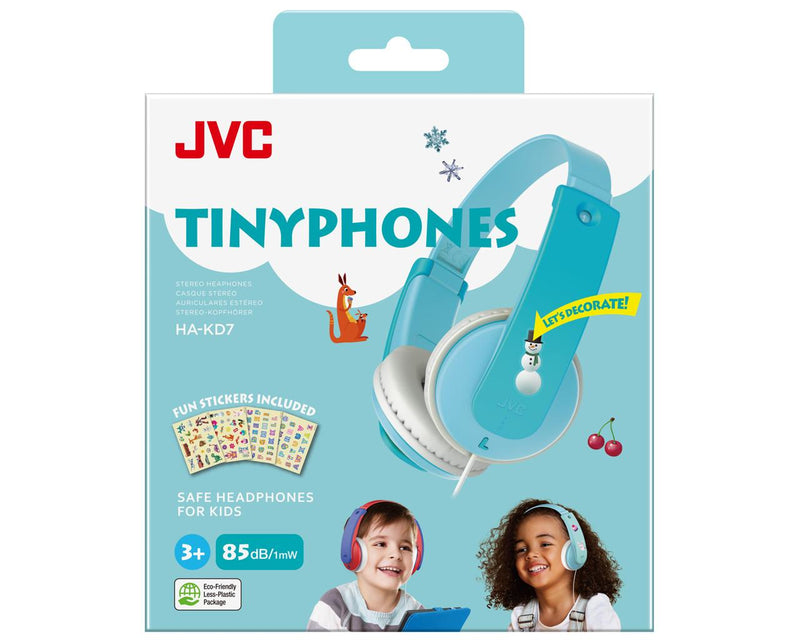 JVC HA-KD7-Z Kopfhörer Kabelgebunden Kopfband Musik Blau