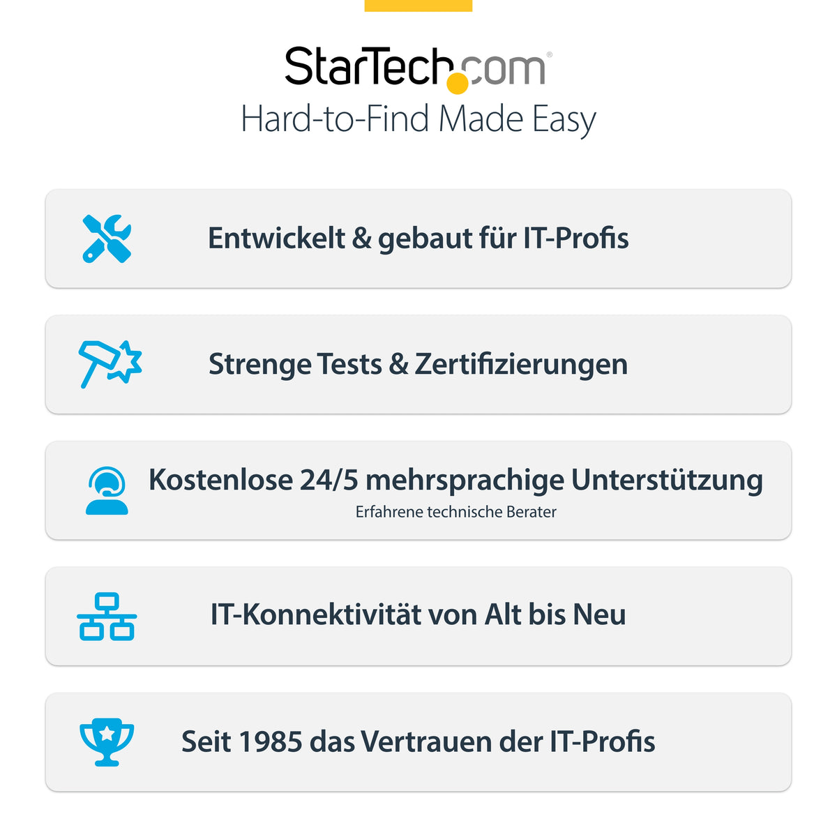 StarTech.com USB-C Drei Monitor Dockingstation - HDMI/DP Dreifach 4K USB C Dock - 5x USB Hub - GbE - 100W PD - Universelle Multi-Monitor Dockingstation - Thunderbolt 3/4 Kompatibel