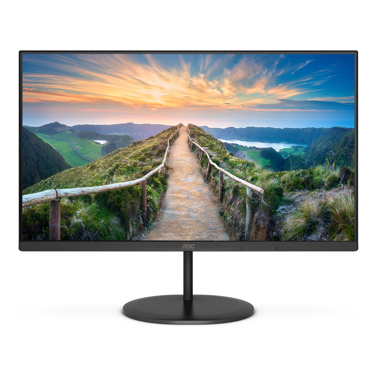 AOC V4 Q24V4EA Computerbildschirm 60,5 cm (23.8") 2560 x 1440 Pixel 2K Ultra HD LED Schwarz