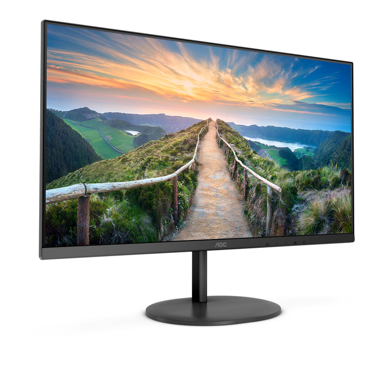 AOC V4 Q24V4EA Computerbildschirm 60,5 cm (23.8") 2560 x 1440 Pixel 2K Ultra HD LED Schwarz
