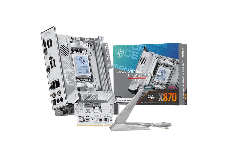 Scheda madre MSI MPG X870I EDGE TI EVO WIFI AMD X870 socket AM5 mini ITX