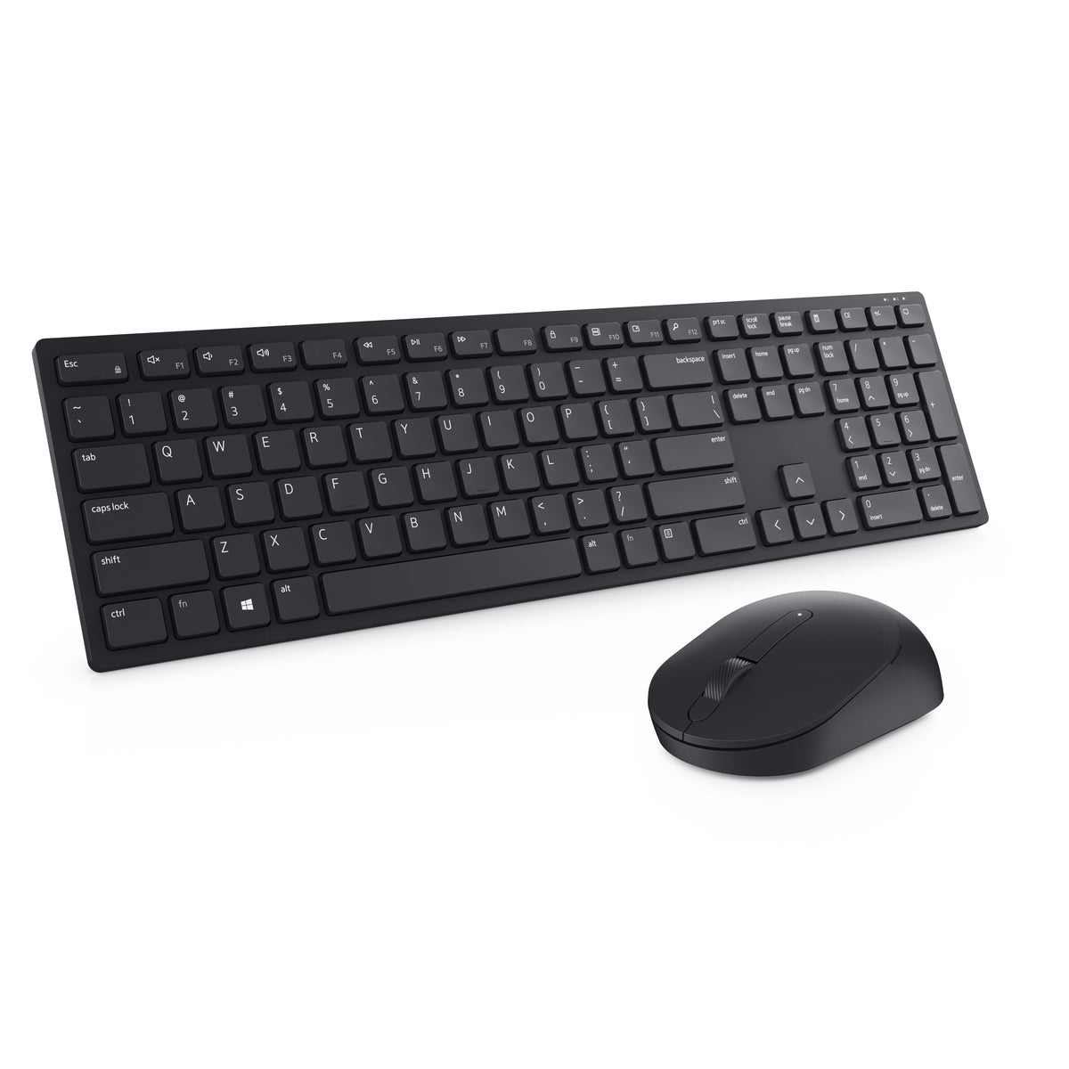 DELL Pro-Tastatur und -Maus – KM5221W - US international (QWERTY) - schwarz - (RTL BOX)