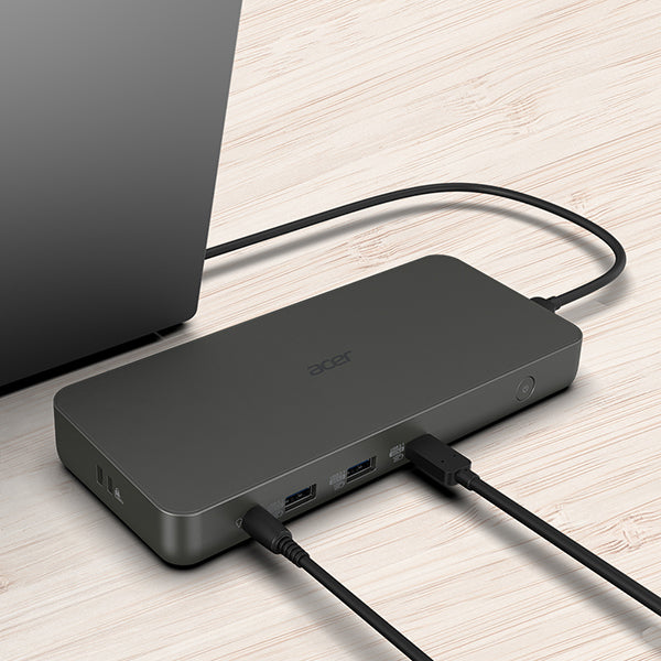 Acer USB Type-C Docking Station D501 Andocken USB 3.2 Gen 1 (3.1 Gen 1) Type-C Grau
