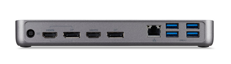 Acer USB Type-C Docking Station D501 Andocken USB 3.2 Gen 1 (3.1 Gen 1) Type-C Grau