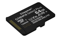 Kingston Technology 64GB micSDXC Canvas Select Plus Gen3 100R A1 (Ohne SD-Adapter)