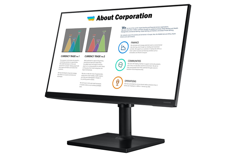 Samsung T45F Computerbildschirm 68,6 cm (27") 1920 x 1080 Pixel Full HD LCD Schwarz