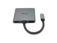 Equip USB-C 4-in-1 Dual-HDMI-Adapter, USB 3.0, 100W USB PD