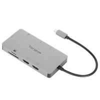 Targus DOCK423EU laptop-dockingstation & portreplikator Kabelgebunden USB 3.2 Gen 1 (3.1 Gen 1) Type-C Silber