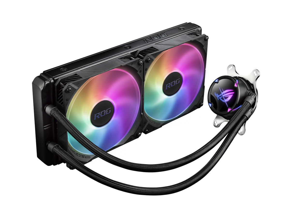 ASUS ROG STRIX LC II 280 ARGB Refroidisseur liquide tout-en-un pour processeur 14 cm Noir 1 pièce(s)