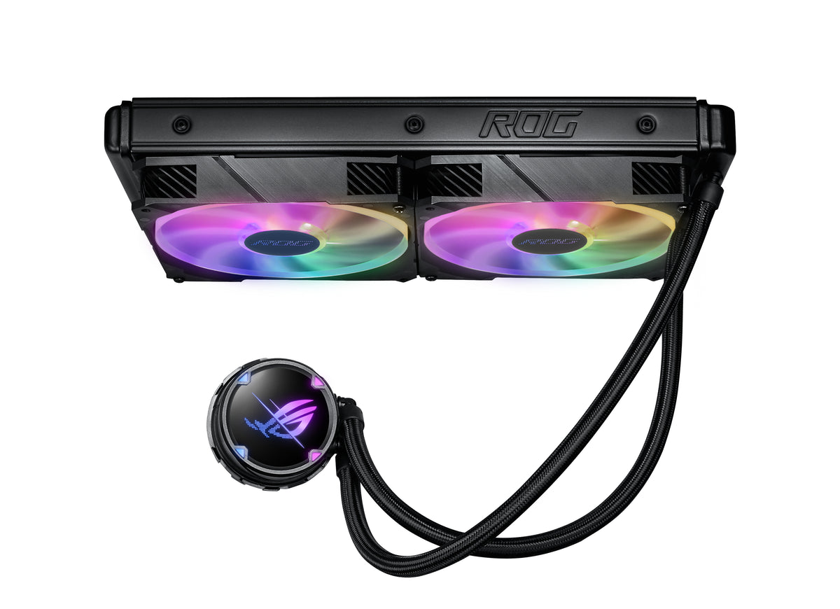 ASUS ROG STRIX LC II 280 ARGB Refroidisseur liquide tout-en-un pour processeur 14 cm Noir 1 pièce(s)