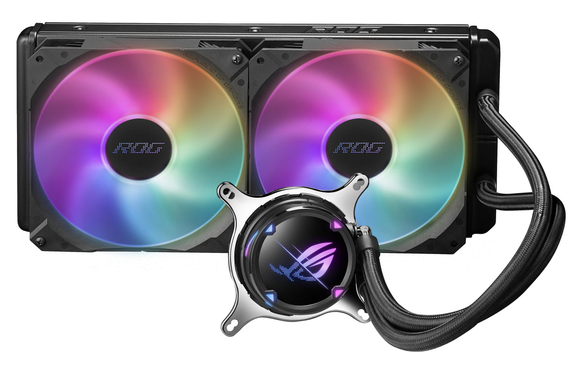 ASUS ROG STRIX LC II 280 ARGB Refroidisseur liquide tout-en-un pour processeur 14 cm Noir 1 pièce(s)