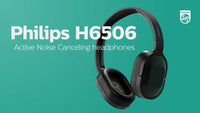 Philips 6500 series TAH6506BK/00 Kopfhörer & Headset Verkabelt & Kabellos Kopfband Musik USB Typ-C Bluetooth Schwarz
