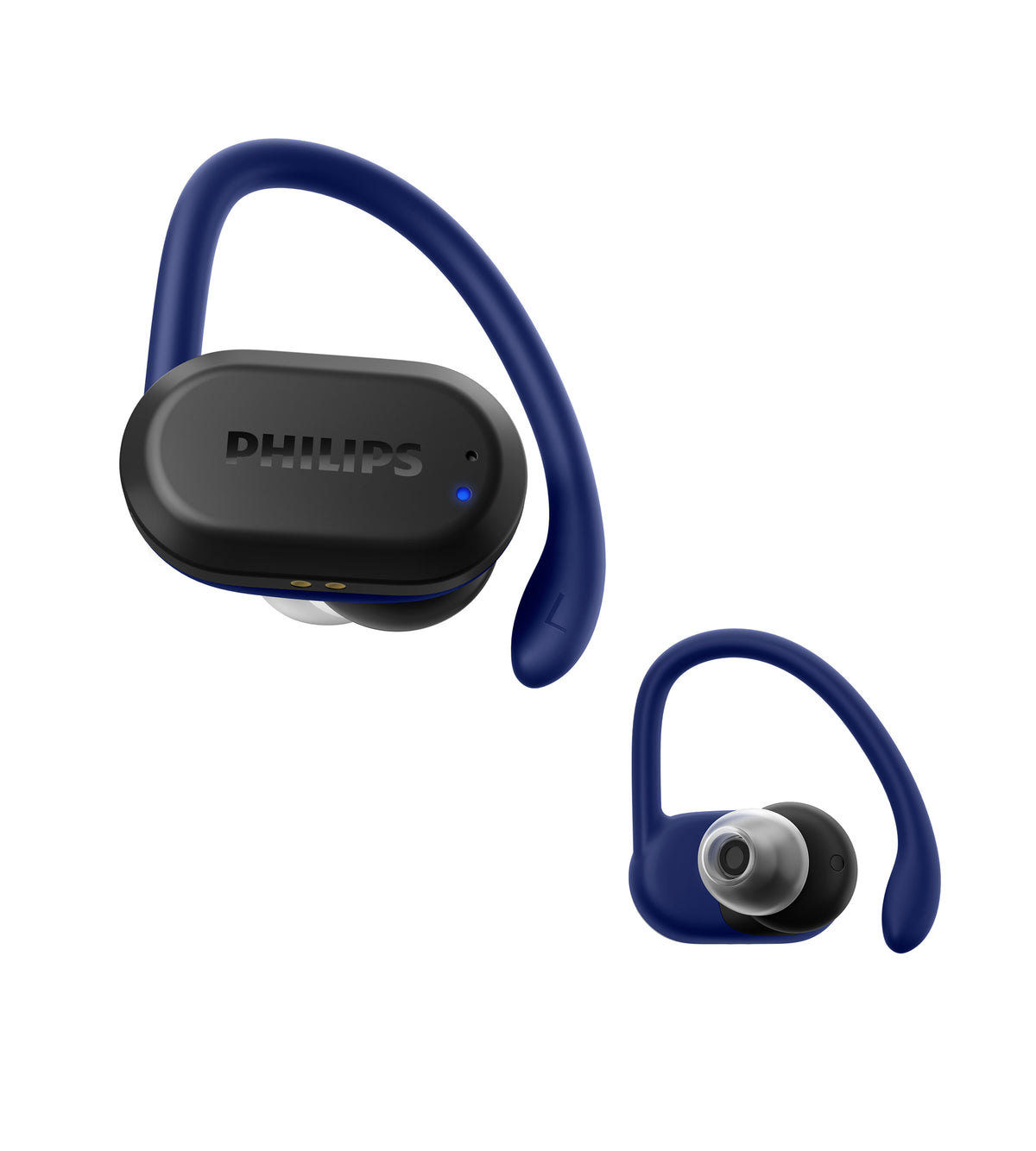 Philips 7600 series TAA7306BK/00 Kopfhörer & Headset Kabellos Ohrbügel, im Ohr Sport Bluetooth Schwarz