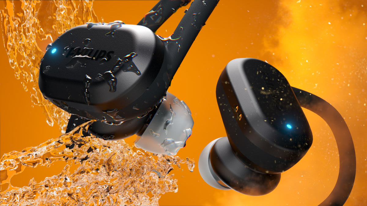 Philips 7600 series TAA7306BK/00 Kopfhörer & Headset Kabellos Ohrbügel, im Ohr Sport Bluetooth Schwarz