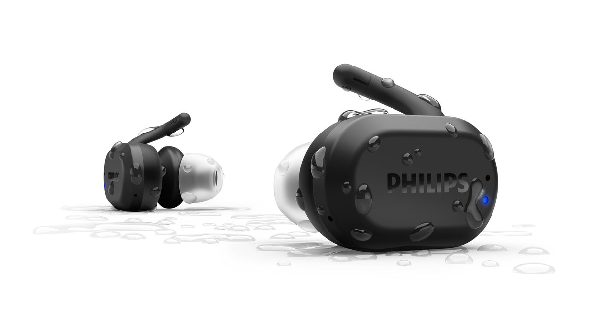 Philips 7600 series TAA7306BK/00 Kopfhörer & Headset Kabellos Ohrbügel, im Ohr Sport Bluetooth Schwarz