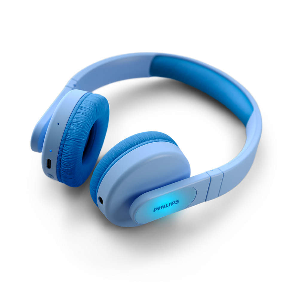 Philips TAK4206BL/00 Casque et oreillette Filaire et sans fil Bandeau Appels/Musique USB Type-C Bluetooth Bleu
