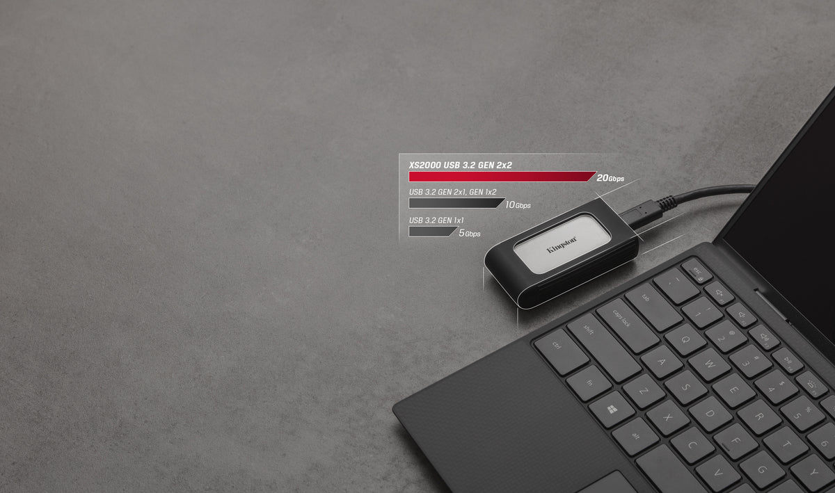 Kingston Technology 4000G Tragbare SSD XS2000