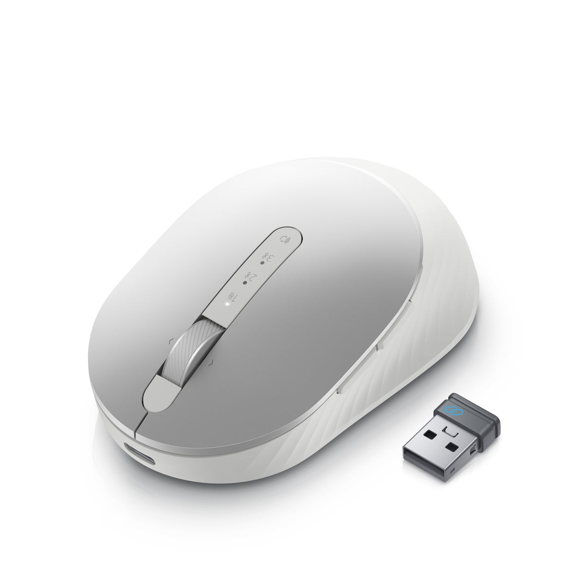 DELL Pro Premium kompakte Maus – MS7421W - Platinum Silver (silber)