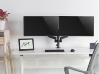 Equip Neig-/schwenkbare Doppelmonitorhalter für Bildschirme mit 17 bis 32 Zoll